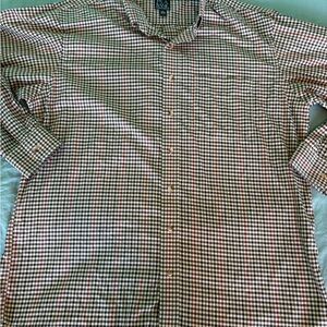 Jos. A. Bank Traveler's Collection Plaid Shirt
